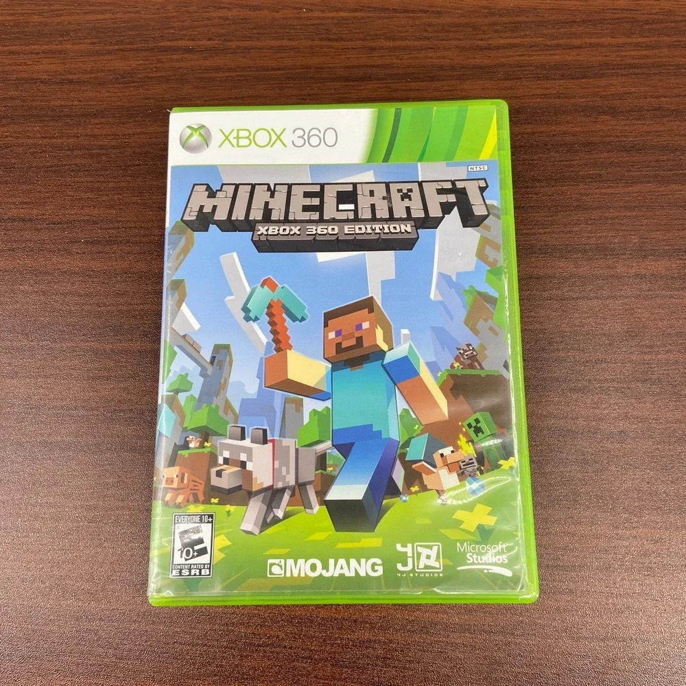 Minecraft Xbox 360 Edition Game NTSC Microsoft Mojang 4J Studios - CIB